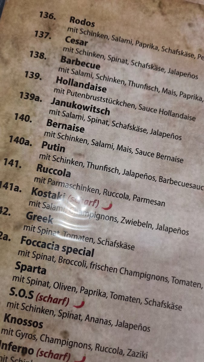 Menu El Greco Frechen-2